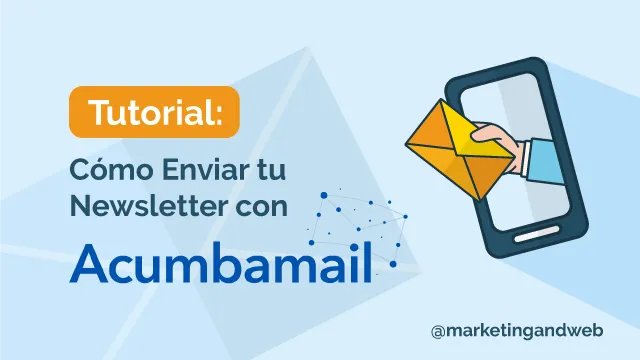 miguelfloro's tweet photo. 📣 Tutorial de Acumbamail: Crea Campañas de Email Marketing
🔸 Cómo importar tus suscriptores a Acumbamail
🔸 Pasos para crear tu campaña de email marketing con Acumbamail
🔸 Planes de precios de acumbamail
https://t.co/7IR8g0EKG0 vía @marketingandweb
#Acumbamail https://t.co/dHjxTLNGvZ