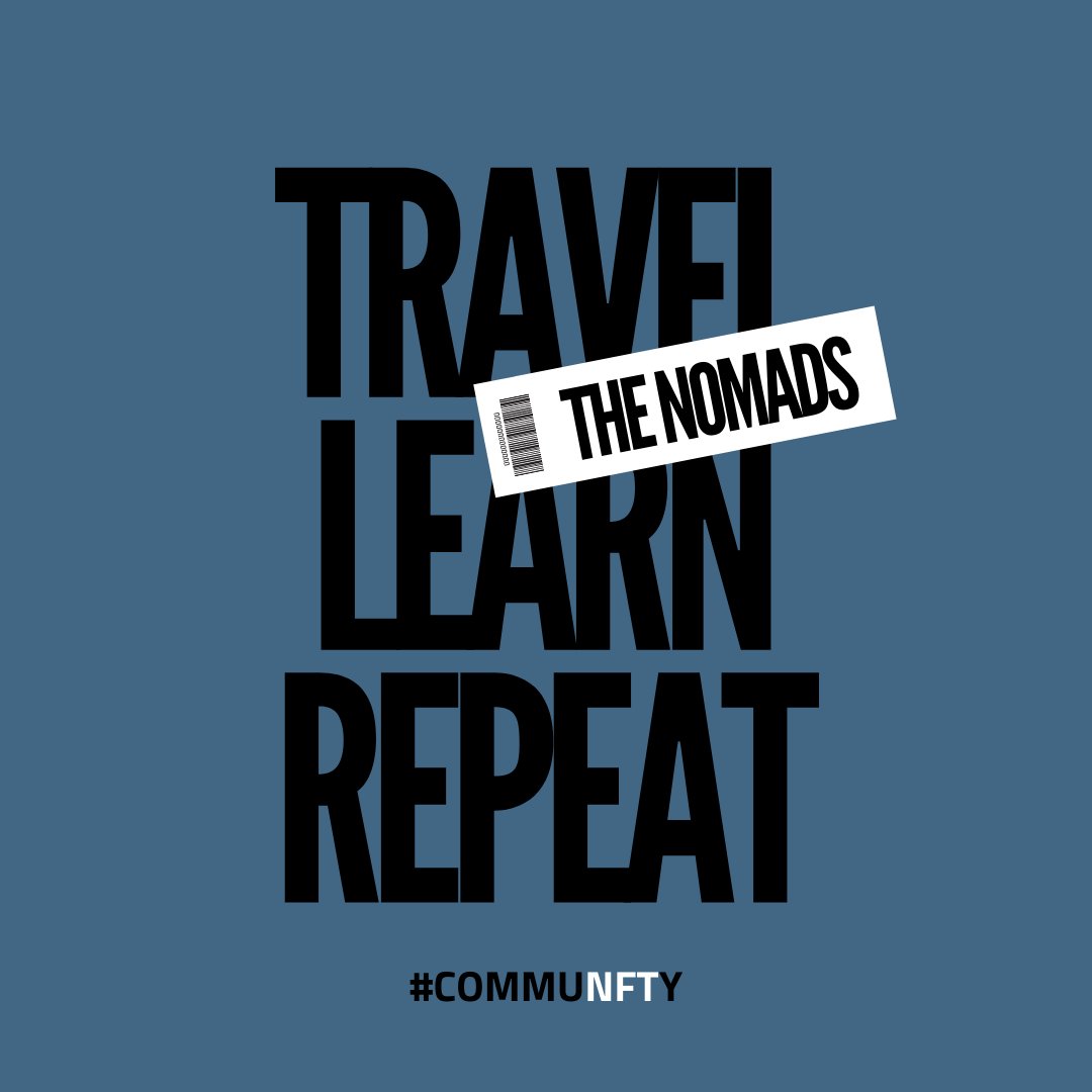 Scholar_nomads's tweet photo. This is what @commuNFT_y  is about 👌
Creating value around cultural travel and by implementing habits that will make us all grow together.
#nft #communfty #thenomads #NFTCommumity #nft_project https://t.co/17XYbrA626