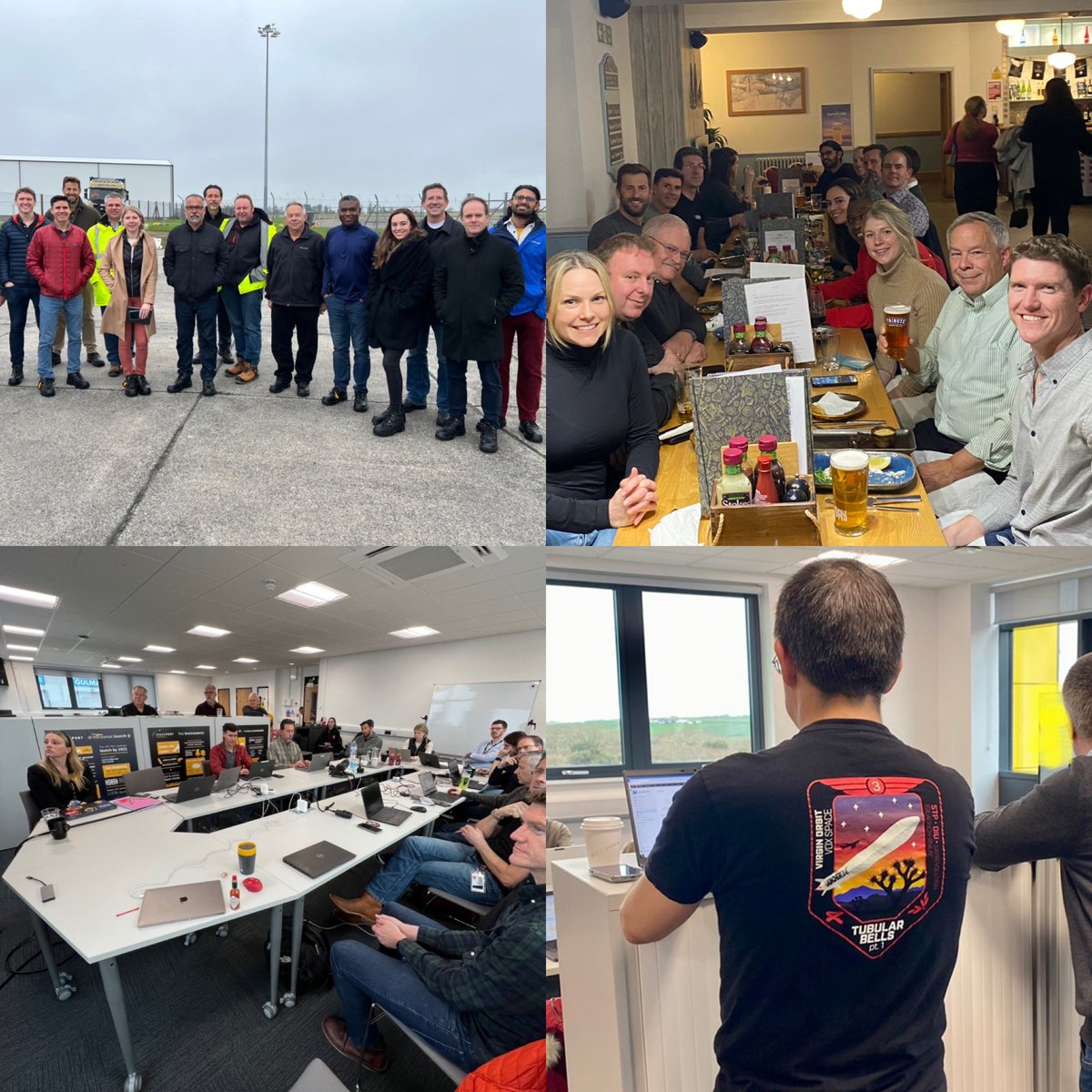 When California comes to Cornwall! 
🌊
This week we had the legendary rocket team from <a href="/VirginOrbit/">Virgin Orbit</a> on-site <a href="/SpaceCornwall/">Spaceport Cornwall</a>. 
🚀
Getting into the fine detail of operations, safety, environmental impacts and some local hops. 
#LetsLaunch