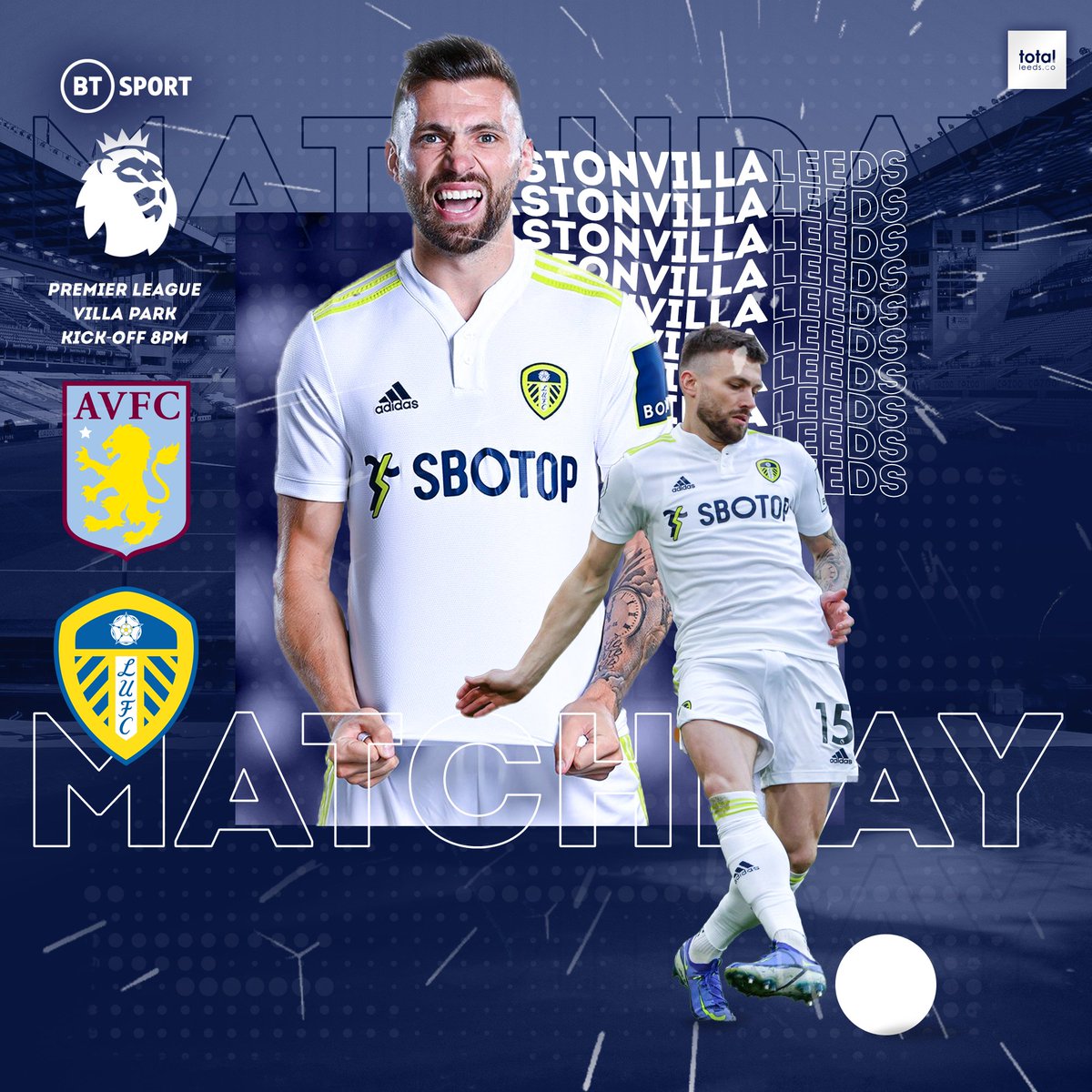totalLeedsco's tweet photo. Matchday! Come on Leeds 💪 #LUFC https://t.co/l8BtxOykix