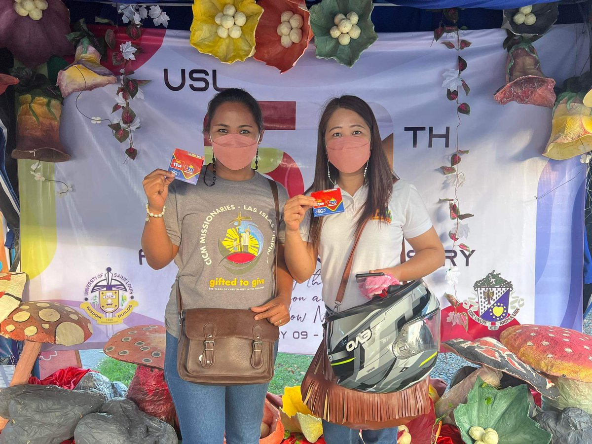USLSSCOfficial's tweet photo. Claim your free simcards na mga vebs!
#USL57th
#USLInTheNowNormal https://t.co/2sVWhIjwOi