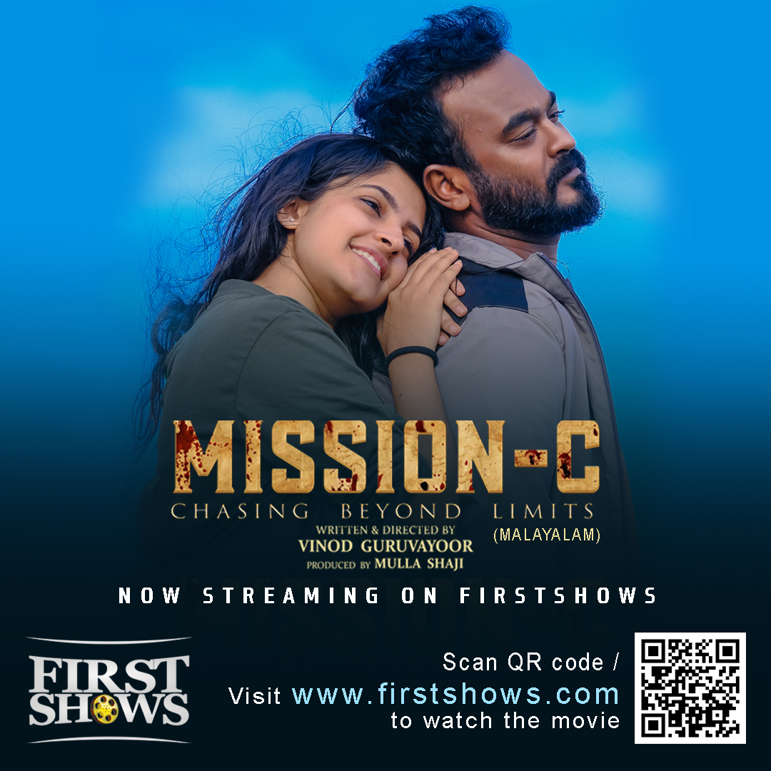first_shows's tweet photo. MISSION C
Watch latest Malayalam thriller movie Mission-C on #firstshowsott streaming worldwide.
(Available on rent)
Visit https://t.co/P6r54yNyiV https://t.co/ZUmyWbCNHR