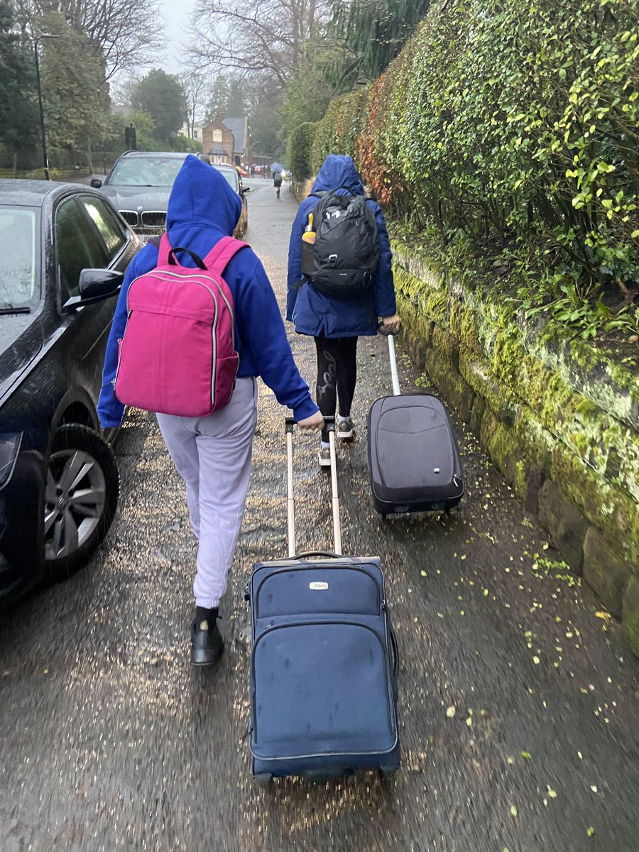 Excited girls heading off #Glaramara @aggs_glaramara