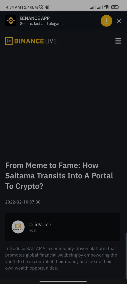 HasanMudassir5's tweet photo. @giottus Saitama about to list in binance.. but it before it explodes https://t.co/2NebZkhRrc