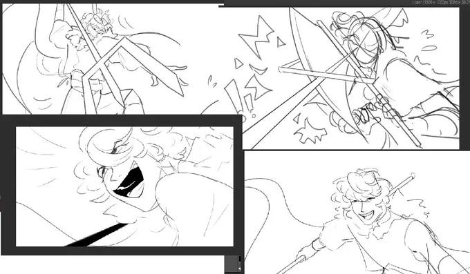 i wont know peace until this focking animatic is done 