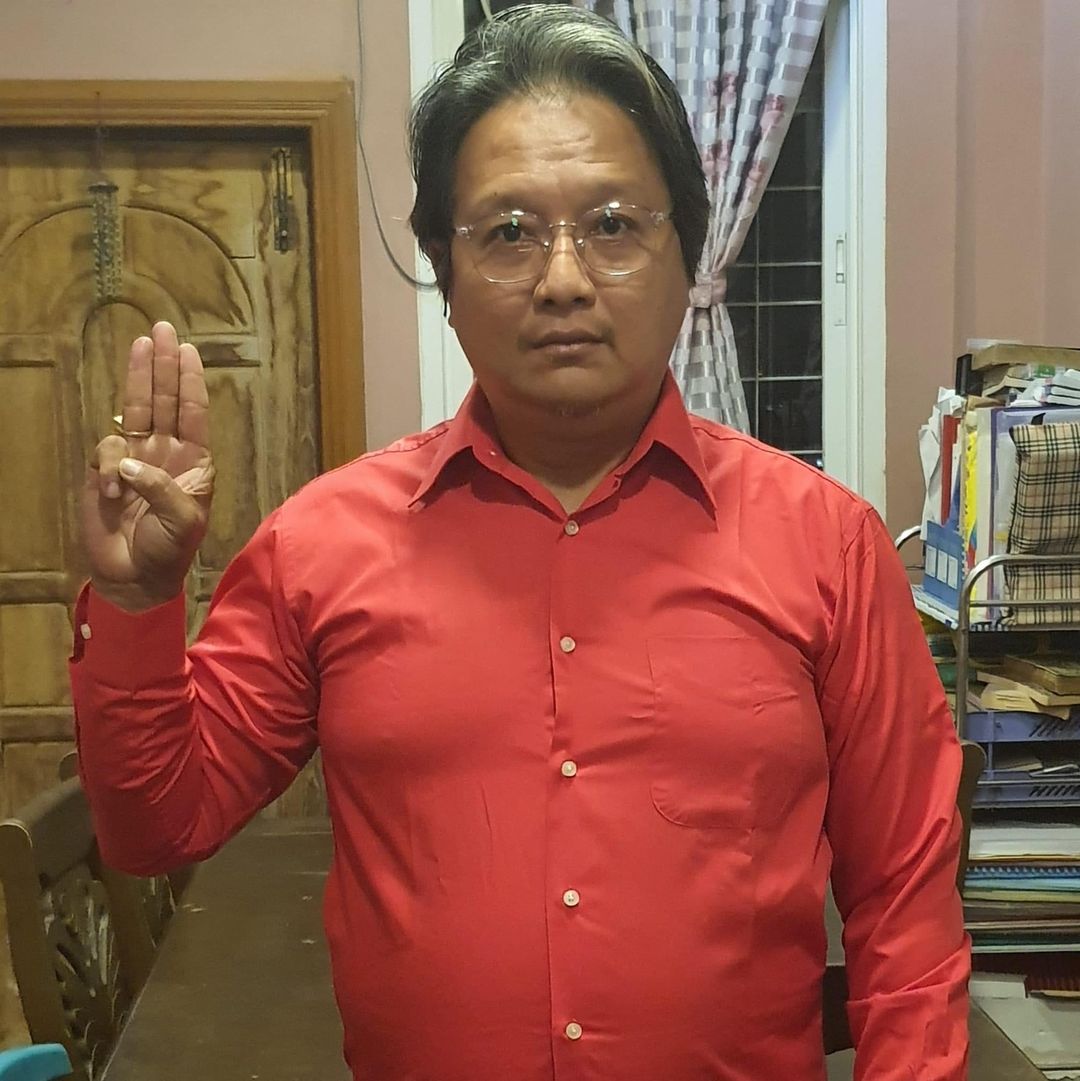 Award-winning filmmaker Wyne was detained by regime forces on Wednesday morning after returning to his house in Yangon. Wyne spent a year in hiding after the junta issued an arrest warrant for him last February.

#WhatsHappeningInMyanmar
