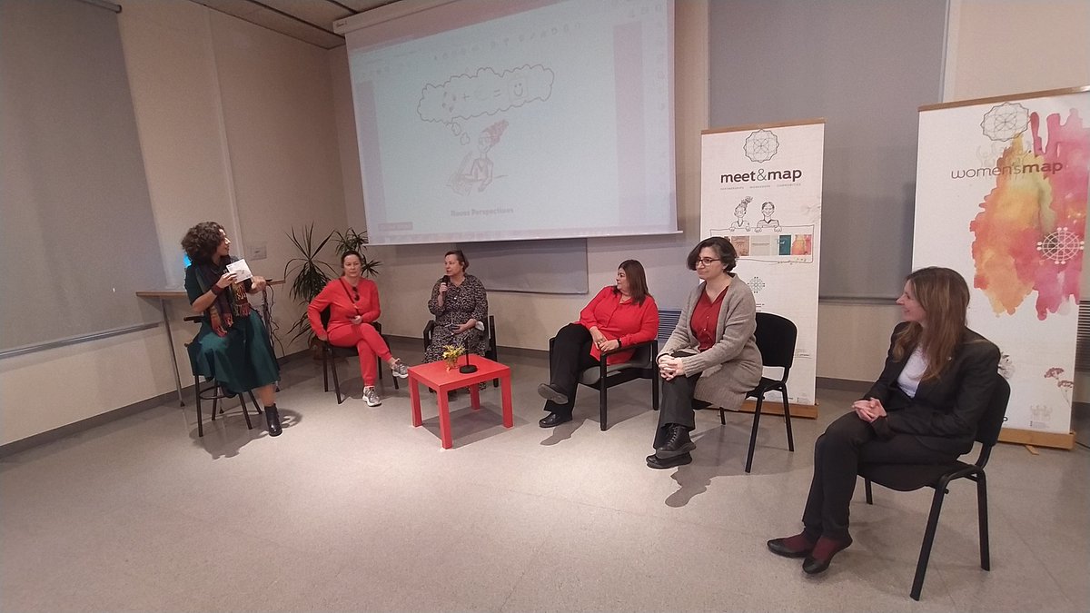 GreenImpactMED's tweet photo. ♀️ Women entrepreneurship is the key subject of #FITproject ✅
🇪🇺 Countries from 5️⃣ international organisations present the core of the project to promote sinergies among other #sustainable and #circular businesses, also in the Mediterranean region🌱
#GOMED https://t.co/kROelzLCAA