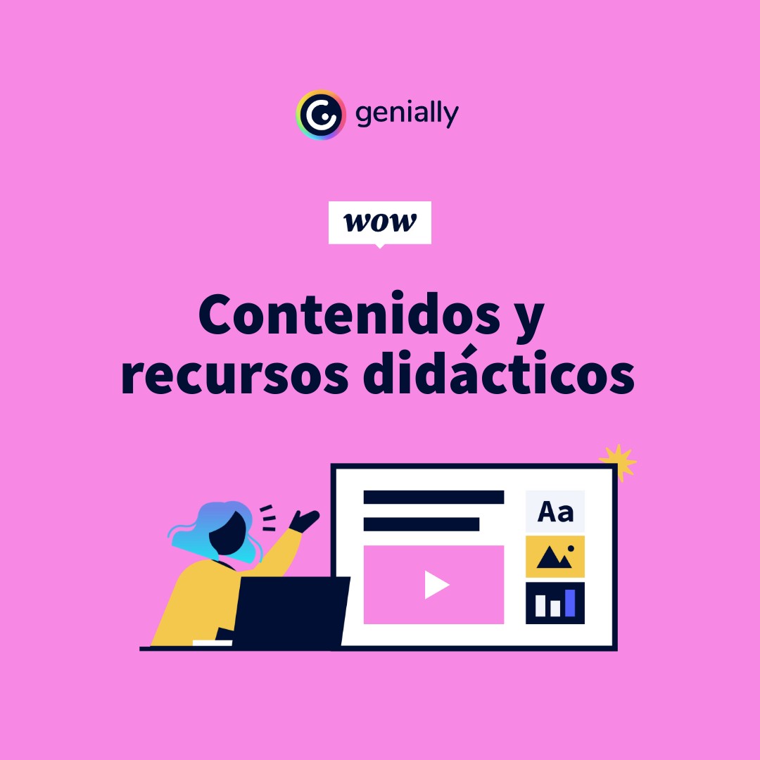 genially_es's tweet image. Descubre la selección de #plantillas que hemos preparado para crear contenidos y #recursos educativos👇👇
view.genial.ly/61d2c4b5827590… 

#Genially #EDUinteractiva #educación #claustrovirtual