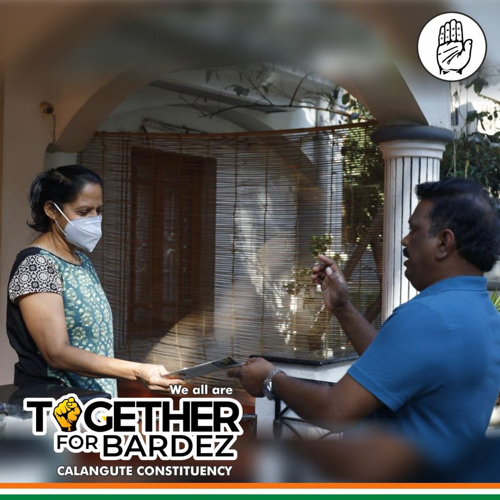 MichaelLobo76's tweet photo. Began my door to door campaigning in Gaura Vaddo, Calangute. I feel the positive energy surrounding us and motivating us to deliver our best for the people of Calangute. #TogetherForCalangute #togetherforbardez #togetherforgoa https://t.co/tdEsb96jHv
