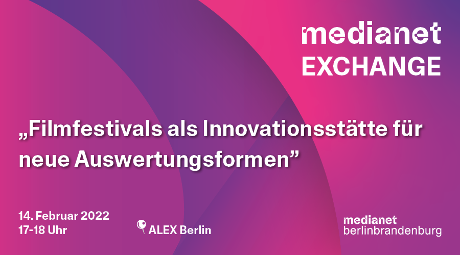 medianetbb's tweet photo. Die #Berlinale steht vor der Tür & auch wir möchten uns über #Filmfestivals im #medianet #EXCHANGE am 14.2. unterhalten mit: @Anna_Apublic @hrfilmfestival, Andreas Wildfang #ContentScope, Andreas Rothbauer #PictureTreeInternational & Skadi Loist @Filmuni! https://t.co/ShtlkF5jbv https://t.co/pOZ4Fw9Ek6