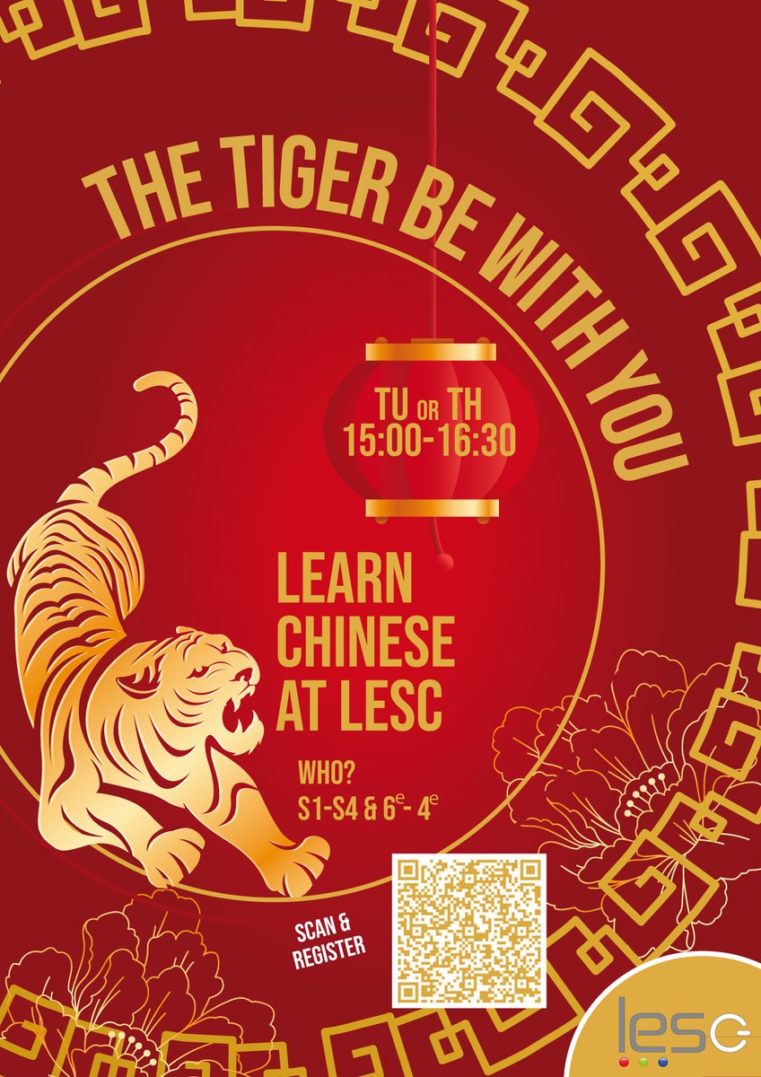 Cours de chinois au LESC !
Inscris-toi. forms.office.com/pages/response…
#learn@lesc #chinese #comingsoon