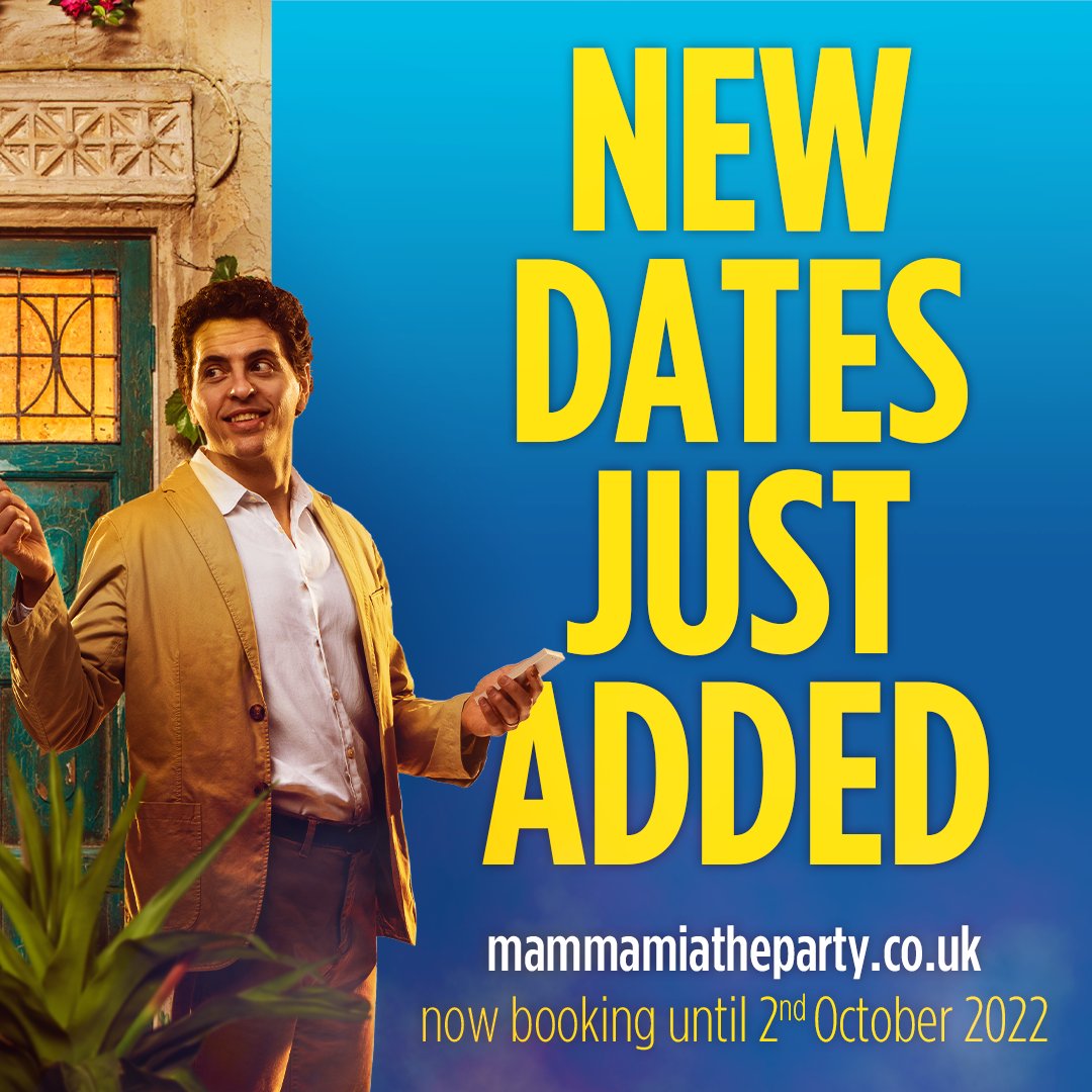 Mamma Mia! The Party (London) tweet media