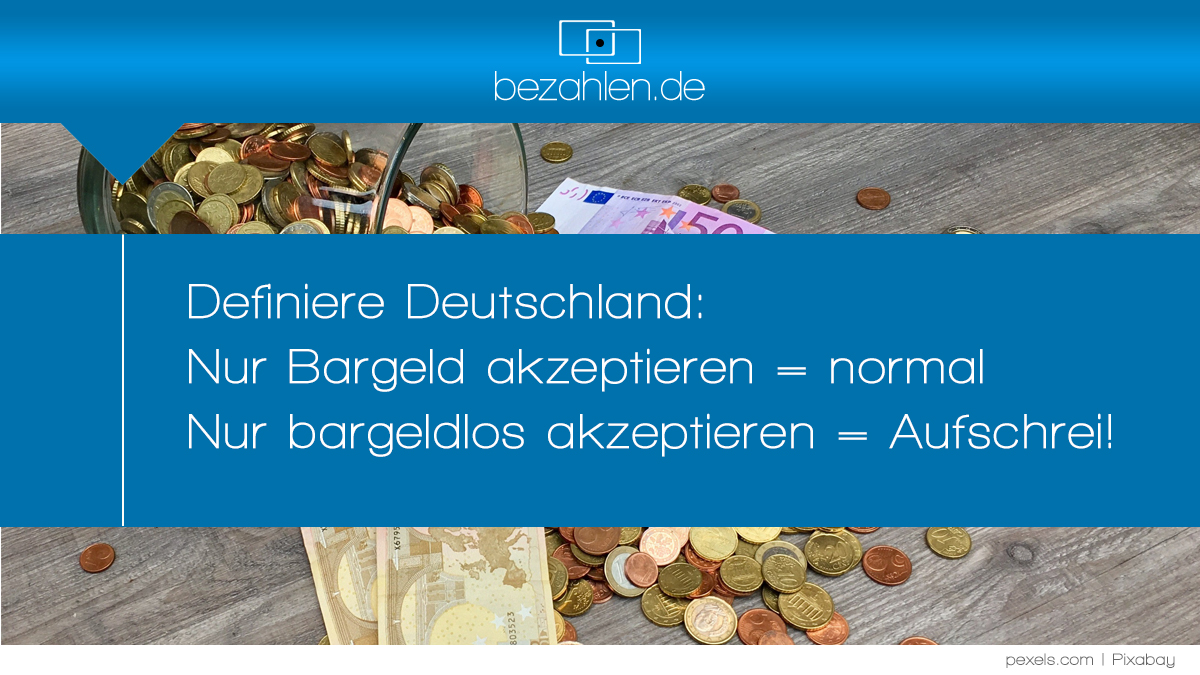 Definiere #Deutschland:
Nur #Bargeld akzeptieren = vollkommen normal 👛
Nur bargeldlose Zahlung akzeptieren = Aufschrei &amp; Revolution! 🔥

#Kreditkarte #kontaktlos #MobilBezahlen
