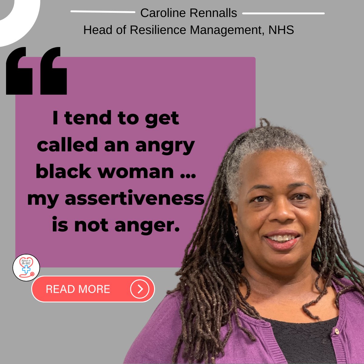 Women in the NHS (@womennhs) on Twitter photo Caroline Rennalls, Head of Capacity and Resilience at <a href="/SWBHnhs/">SWB NHS Trust</a>, tells us what it's like being an assertive, black female in the NHS. She calls for "a real review about recruitment, retention and the development of BAME staff" in the #NHS. womeninthenhs.co.uk/post/caroline-… Caroline Rennalls, Head of Capacity and Resilience at <a href="/SWBHnhs/">SWB NHS Trust</a>, tells us what it's like being an assertive, black female in the NHS. She calls for "a real review about recruitment, retention and the development of BAME staff" in the #NHS. womeninthenhs.co.uk/post/caroline-…