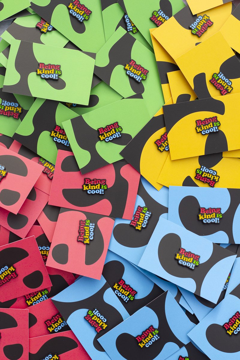 Made a pin badge because I think I'll always feel this way... 

£6+postage 
→ luketonge.com/shop/being-kin…