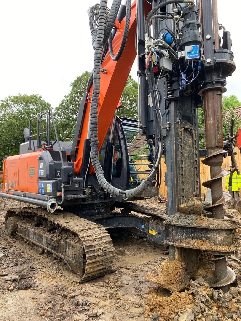 The lovely EK75 working on site. To request details about this machine, get in touch with us 😀