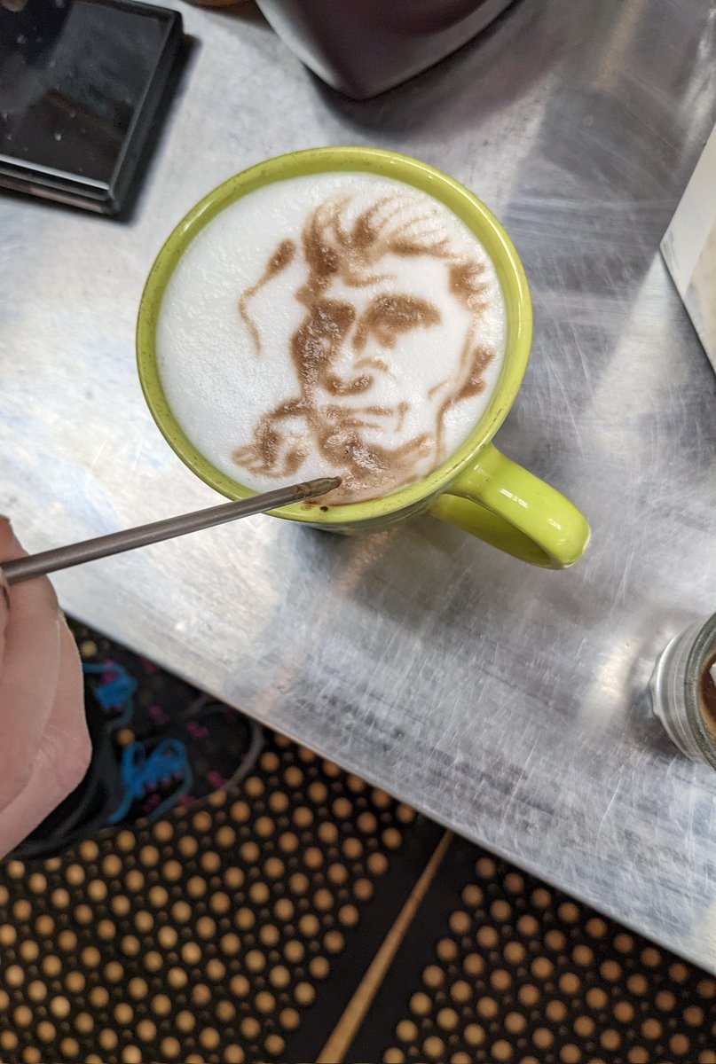 Almost too cool to drink.