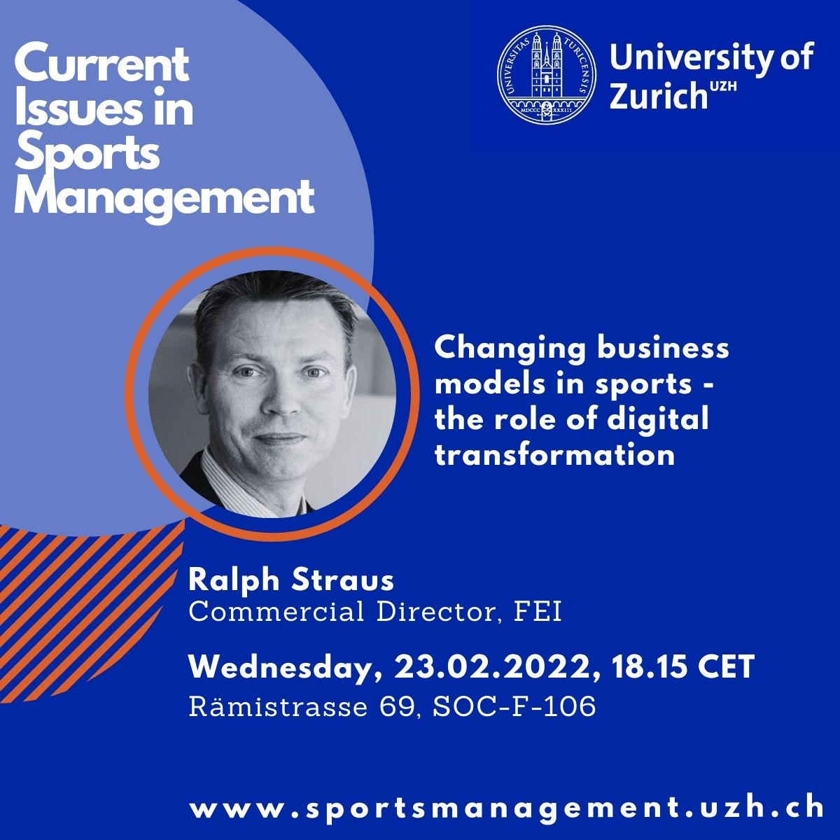 uzh_crsa's tweet photo. Our first speaker is Ralph Straus, he is the commercial director of the @FEI_Global and will present his views on changing business models and digital transformation. You can register for the event here on our website https://t.co/S0LksCosOX https://t.co/HwbSwWaPcT