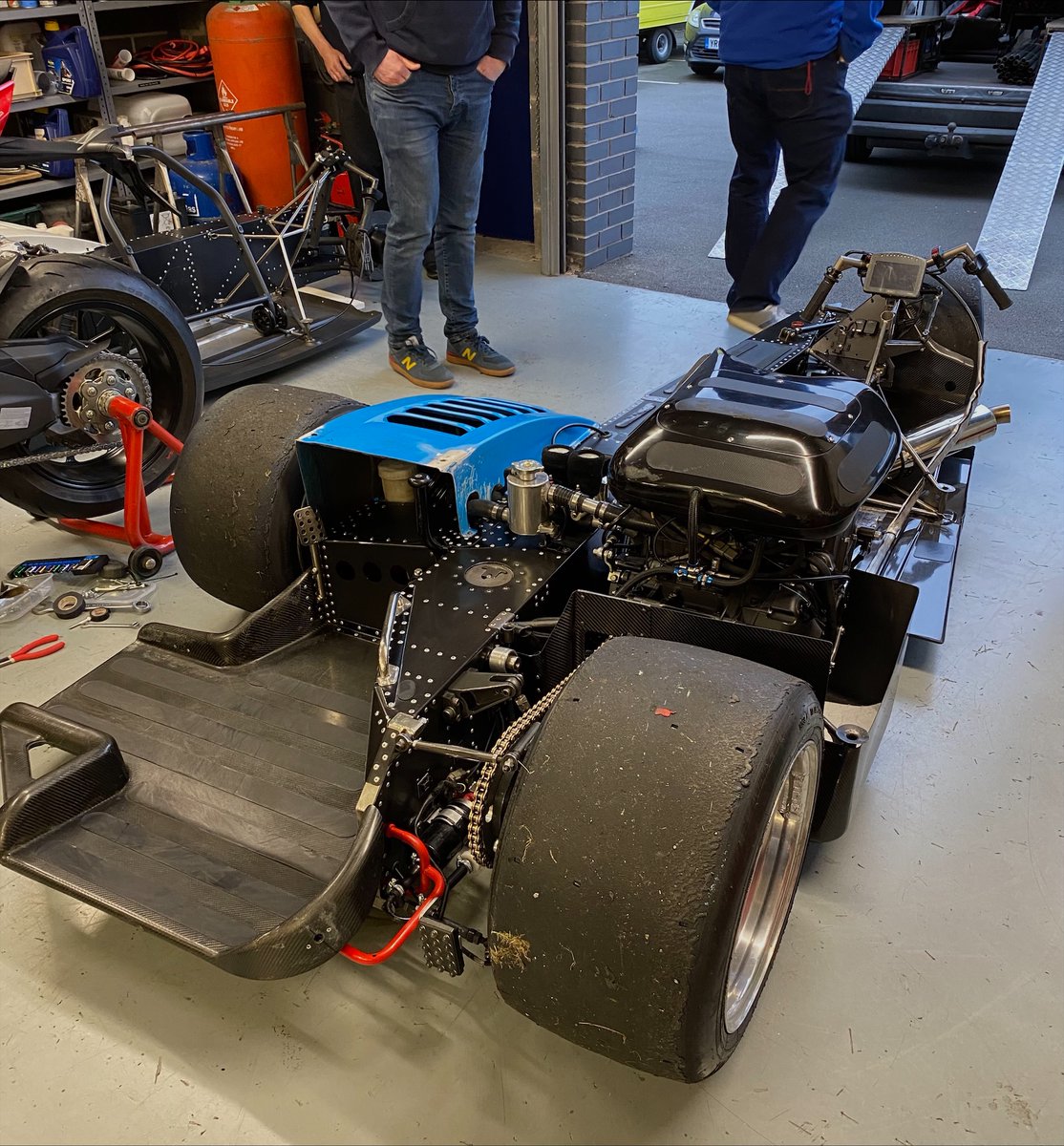 ProShiftT's tweet image. Project Sidecar underway! 
The Pro-Shift team are set to install the PS2-RR Paddle Shift System on the LCR-R6 sidecar for Bell Racing, ready for this years season!🏁

#proshift #shiftyourexpectations #upgradeyourride #ps2rr #sidecar #paddleshift #lcrr6