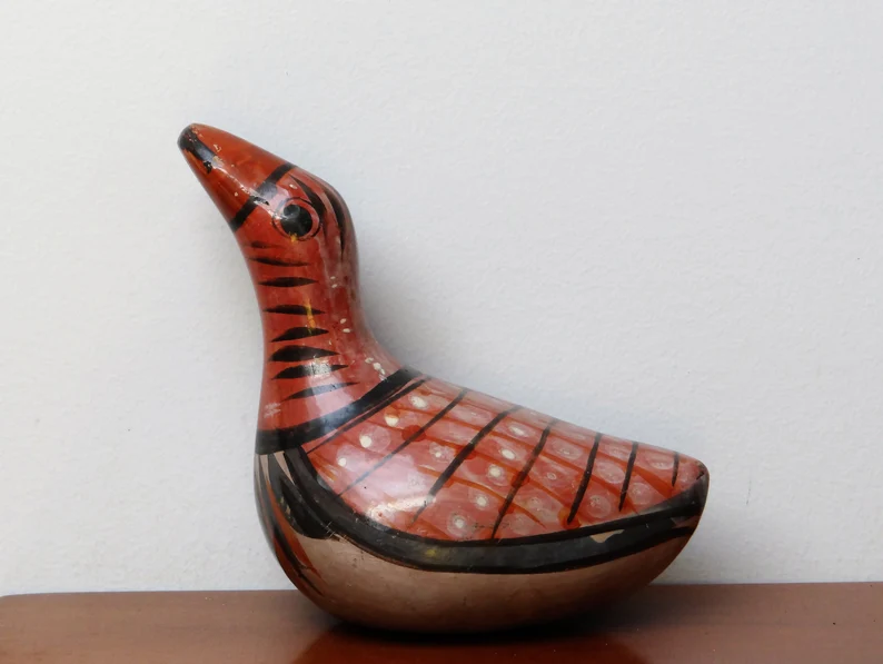 Mexican stylized bird, handmade ceramics, popular art, Mexican pottery etsy.me/3JfRK9i via @Etsy #OnSale #art #handmade #onlinesale #ElementsDeco #giftideas #decoration @SympathyRTs @SGH_RTs @BlazedRTs #SpecialTtweet #etsyspecialT #wiseshopper #birds #pottery