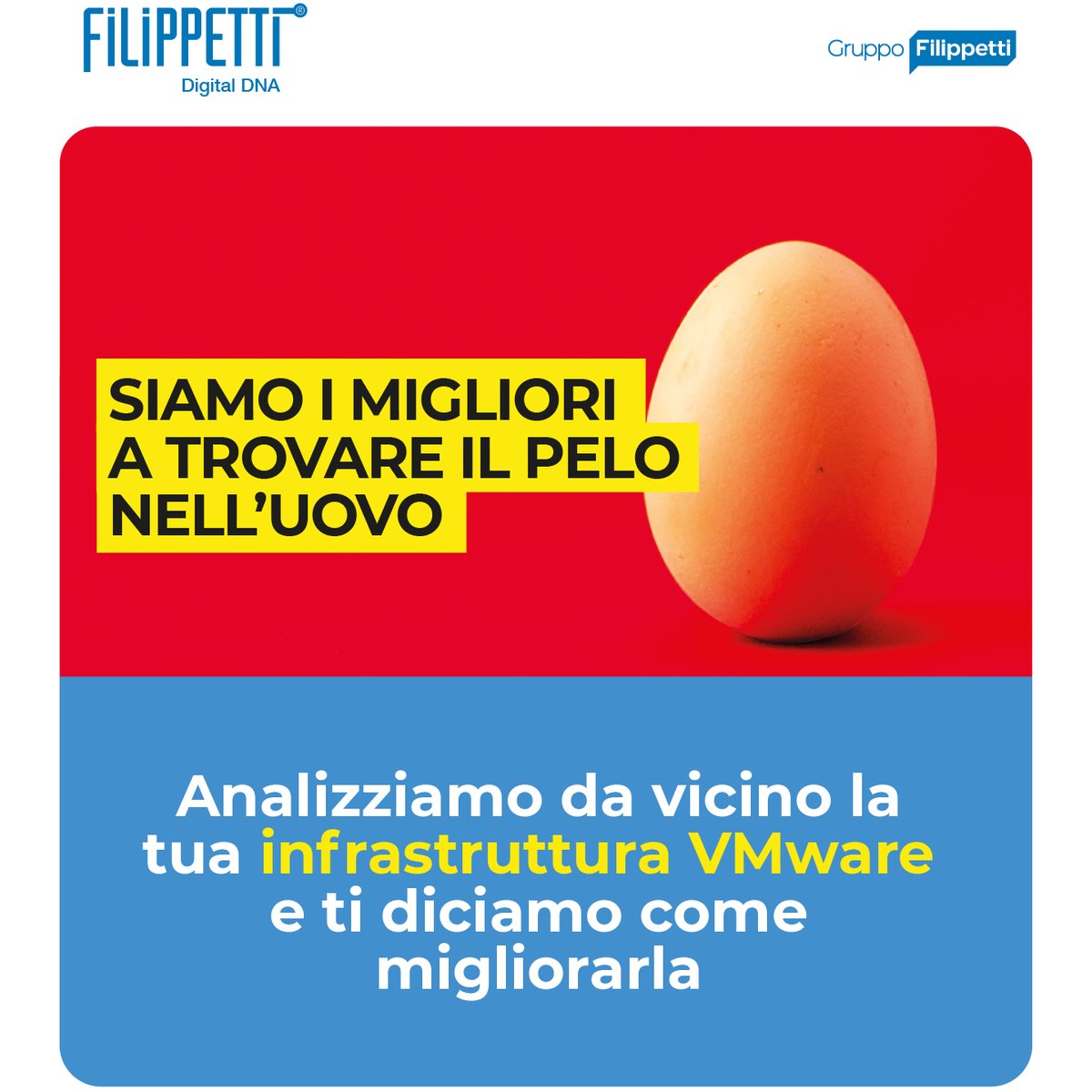filippettigroup's tweet photo. Sei un #IT manager e vuoi avere un punto di vista indipendente sul tuo ambiente #VMware? Vuoi capire se sono implementate best practice, knowledge base o policy di sicurezza?

Filippetti può realizzare un primo audit.

Fissa un incontro con noi 👉 https://t.co/yTErOgxGEG https://t.co/mVkG4dYhft