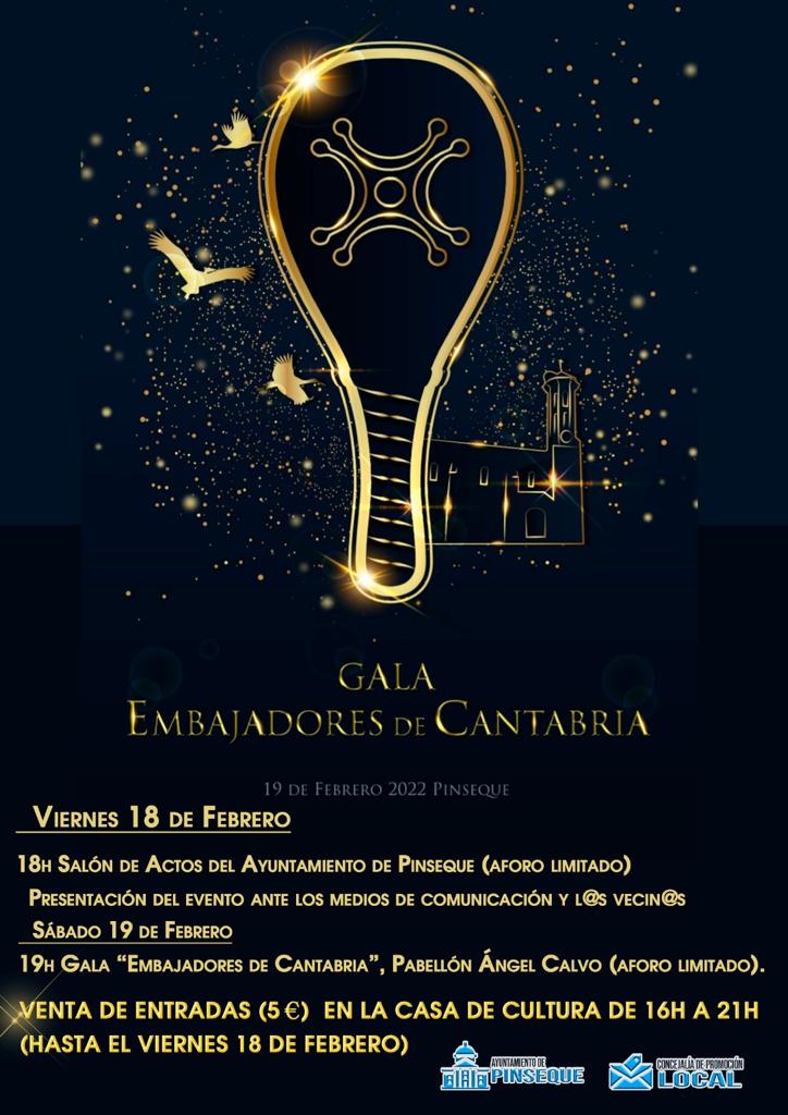 Quieres que te lo cuenten, o quieres vivirlo en primera persona?? De ti depende....
#GalaEmbajadoresDeCantabria
#SientePinseque
#CantabriaInfinita