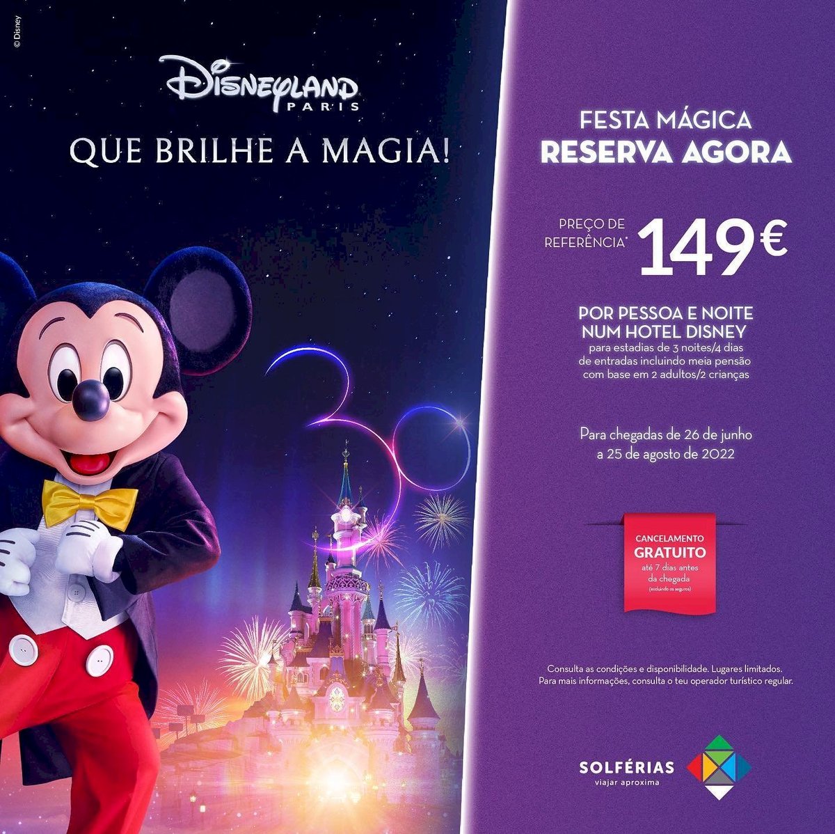 _EMVIAGEM's tweet photo. ✨ 𝗙𝗲𝘀𝘁𝗮 𝗠𝗮́𝗴𝗶𝗰𝗮 ✨ 𝗗𝗶𝘀𝗻𝗲𝘆𝗹𝗮𝗻𝗱® 𝗣𝗮𝗿𝗶𝘀 🏰 desde 149€, reserve já! https://t.co/gpYW5oCZNW
.
Mais informações, consulte-nos:
Tlf.: 211 167 125 email.: bookings@emviagem.pt https://t.co/sBkxSYEsNI