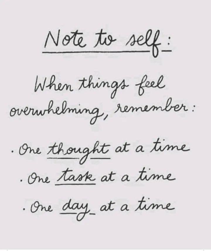 One step at a time 👣