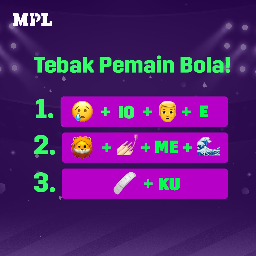 Buat yang ngaku doyan bola, bisa tebak gak nih nama ketiga pemain ini? 🧐