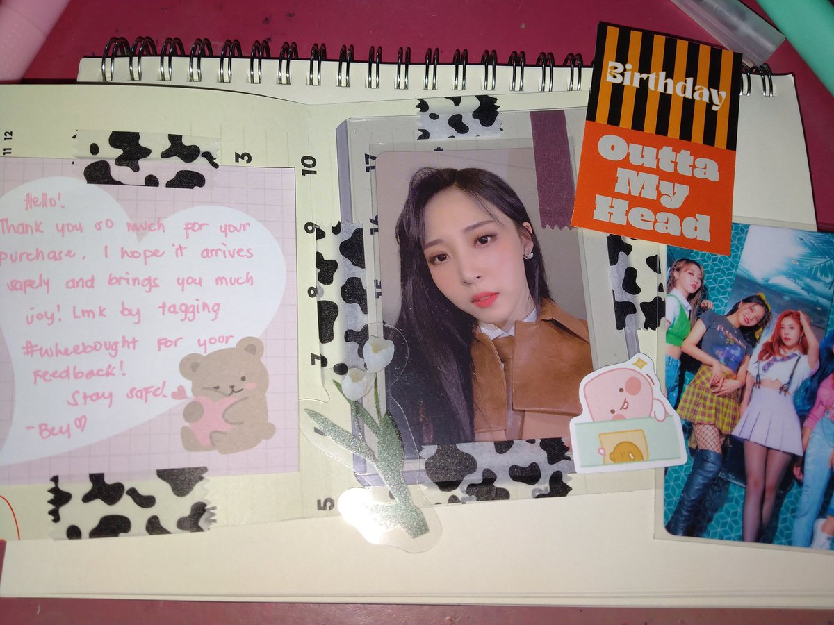 kyrcart's tweet photo. thank you @wheebuy 💗 the pc arrived safely, loved the packaging so much too! thank u for the freebies, stay safe always 💗 #wheebought https://t.co/da3bMbWC4p