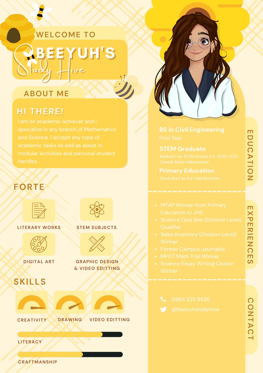 Beeyuhnca's Study Hive 🐝 | OPEN for COMMS✨ tweet media