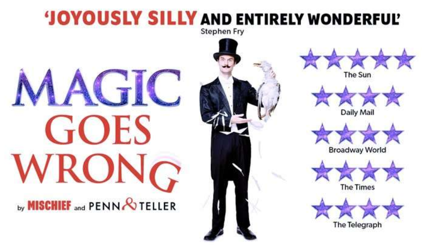 LaudusHimself's tweet image. Couple of days off work and today I'm off to @macellaiorc for a meaty meal before seeing #MagicGoesWrong in the West End with my Aunt (I'll also squeeze in #TheKingsMan).

Happy days!