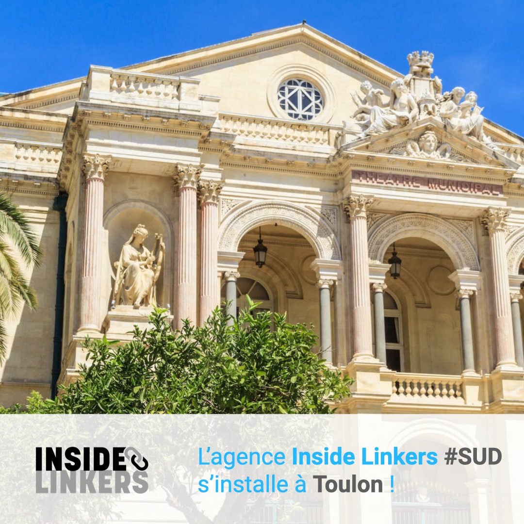 insidelinkers's tweet image. Inside Linkers #Sud s'installe dans de nouveaux bureaux à Toulon. Passez nous voir ! insidelinkers.fr/2022/02/09/ins… 
#agencecommunication #communicationRH #Toulon #rh #marqueemployeur