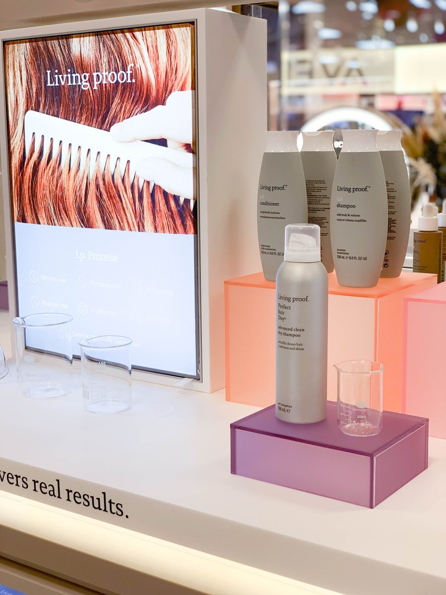 _impactretail's tweet photo. Another fantastic cult beauty brand with their first retail space, @LivingProofInc. We supported this fantastic brand in design and production for this counter in @Selfridges Oxford Street and doesn’t it look fabulous? 

#beauty #brand #retail https://t.co/qfMEApdebH