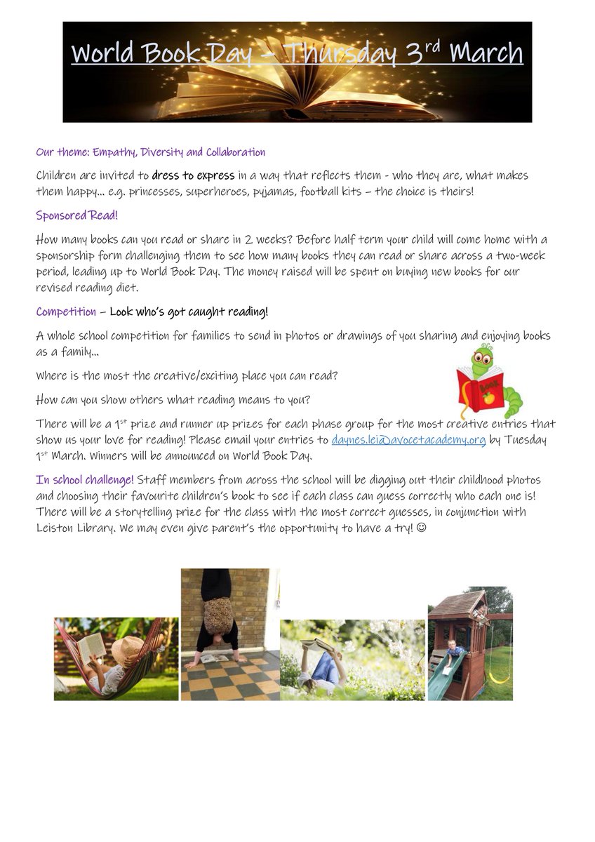 Coming soon... World Book Day 2022!