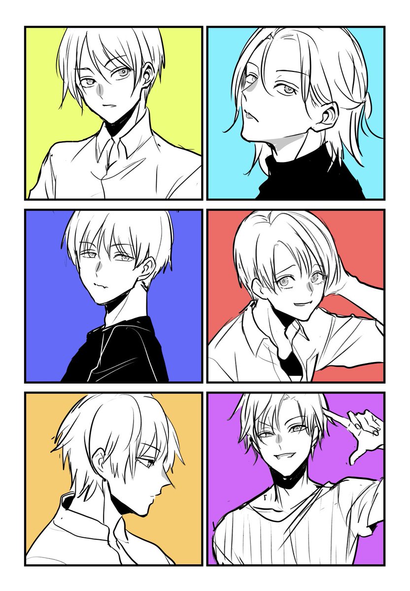 前描いた落書き。溜まったらまたあげる 