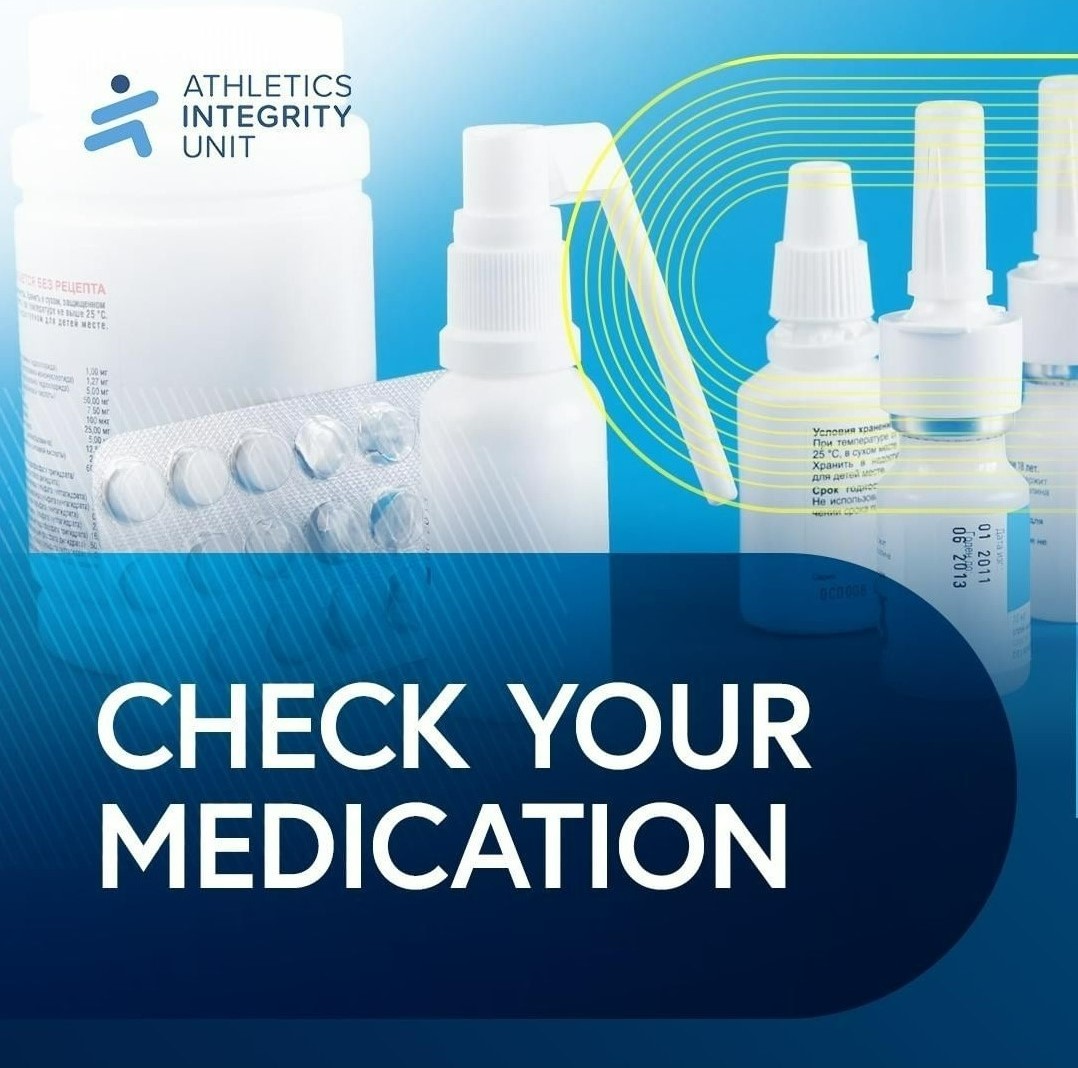 aiu_athletics's tweet photo. 🤧 Feeling unwell, got a cold?

If you take any medication, even for a common cold, be sure to check all ingredients on the @wada_ama Prohibited List 👉 https://t.co/N6ZIPLGkMs

#CleanSport #FairSport #AthleticsIntegrity #StrictLiability #ProhibitedList https://t.co/1FriyLZXs0