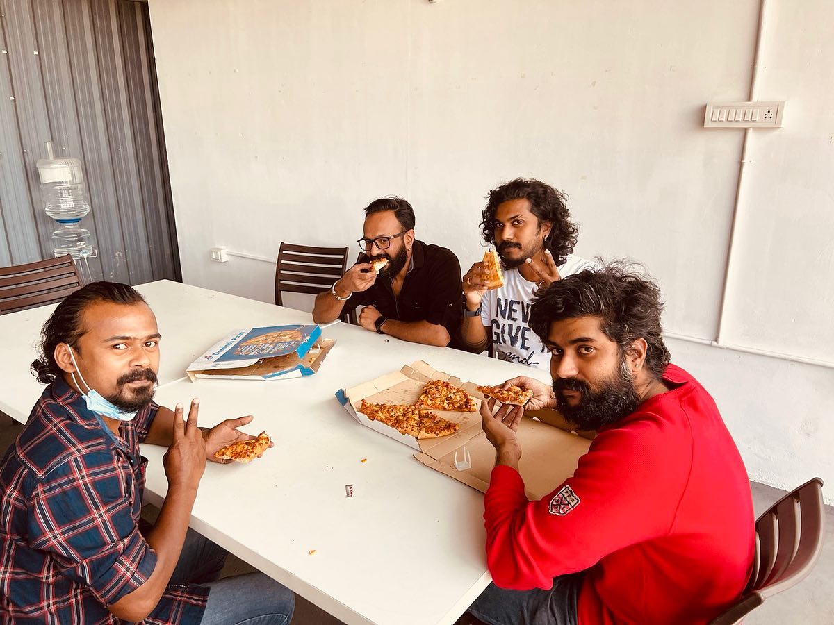 PhilmCGI's tweet photo. Slice, Slice, Baby! 🍕
Celebrating International Pizza Day in philmy style! 
.
.
.
#philmcgi #philmycrew #pizzaday #internationalpizzaday #pizza #pizza🍕 #pizzaparty #pizzalover #vfx #animation #pune #vfxartist #animationart #teamwork https://t.co/fvJ0JCaV5R