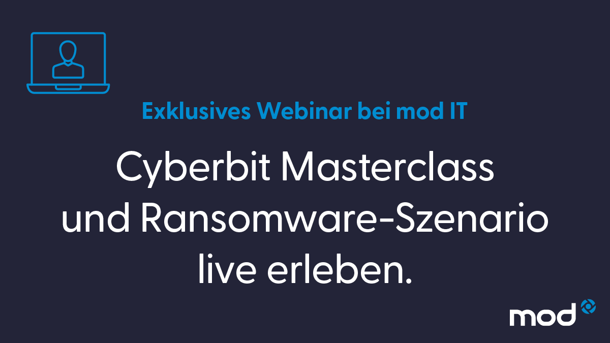 GmbhMod's tweet photo. Aktives Lernen bei #Webinar am 23.02.22: #mod IT und #Cyberbit präsentieren Masterclass.Richard Quignon als deutschsprachiger Trainer von Cyberbit und Sebastian Brabetz, #It-Security-Experte von #mod IT, arbeiten praxisnah mit den Teilnehmern. Infos: https://t.co/Ce7omr5h6O https://t.co/opt0USA1JV