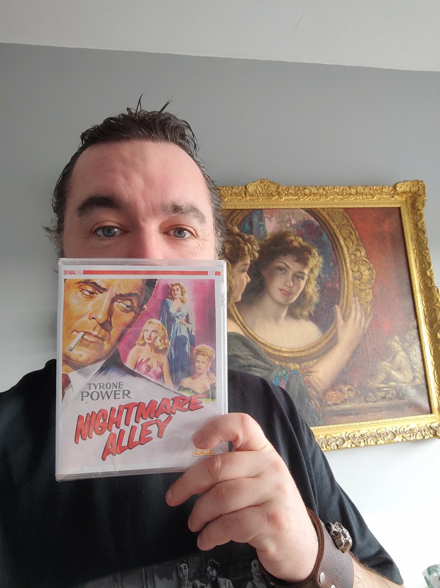 Johnny Mains (@jmainseditor) on Twitter photo Happy to receive this copy of NIGHTMARE ALLEY which includes my commentary with <a href="/marbleicehook/">Michael Brooke</a> Happy to receive this copy of NIGHTMARE ALLEY which includes my commentary with <a href="/marbleicehook/">Michael Brooke</a>