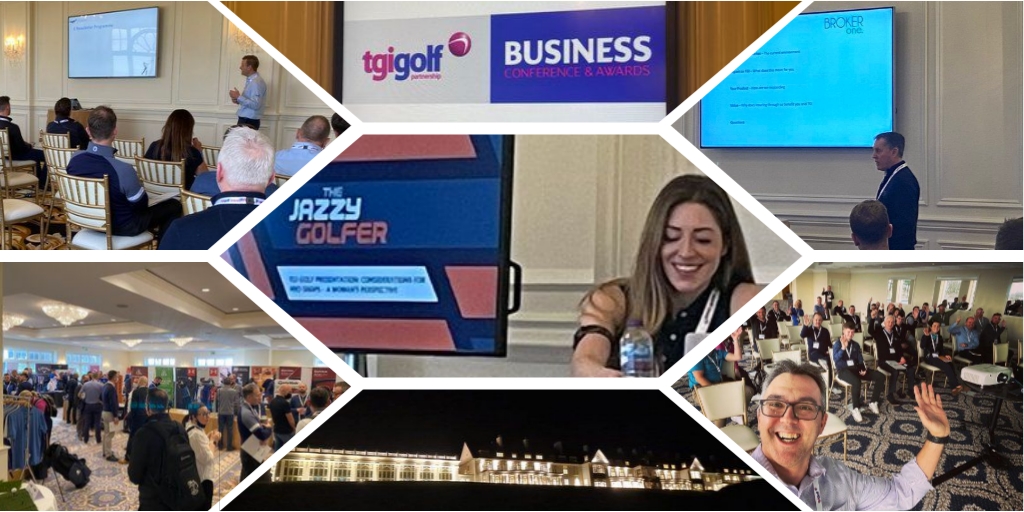 TGI_Golf's tweet photo. What a day yesterday! Thank you to our speakers @thejazzygolfer, @nsdesign, @TGI_RickyGray, @TGI_PeterSmyth, @TGI_ChrisTaylor, @TGI_SimonK, Robert Nicol and all our Partner Suppliers. 
Another great day to look forward to today 👍🏻
#tgibusconf https://t.co/jrMxhGQDa3