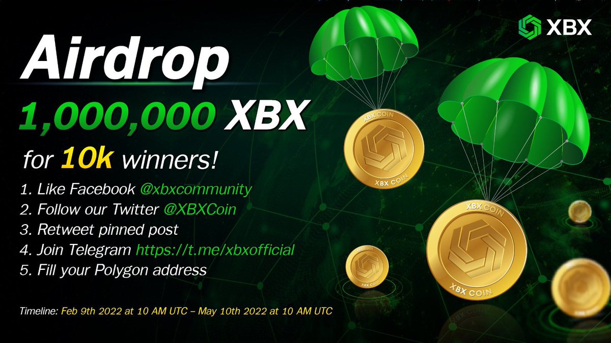 Creativeairdrop's tweet photo. 🔥XBX #Airdrop

🏷️ Reward : 1,000,000 $XBX
👥 Refer : High Entries
🏅 Rating : ⭐️⭐️⭐️⭐️⭐️
🏆 Winner: 10,000 Random

🔗 Claim : https://t.co/3zVCxJ3FbR

🌐 Website: https://t.co/b0S49dzfK8

 #BSC #Giveaway #Crypto #Bitcoin https://t.co/nikTmUZuav