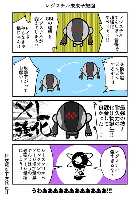 レジスチルの未来予想図 