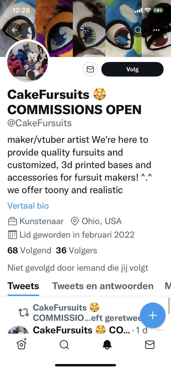 FurryFursuit_M's tweet photo. Can everyone mass report this sad being: @CakeFursuits they are using my work &amp; pictures. Please share the word. https://t.co/rxrv3h9G2C