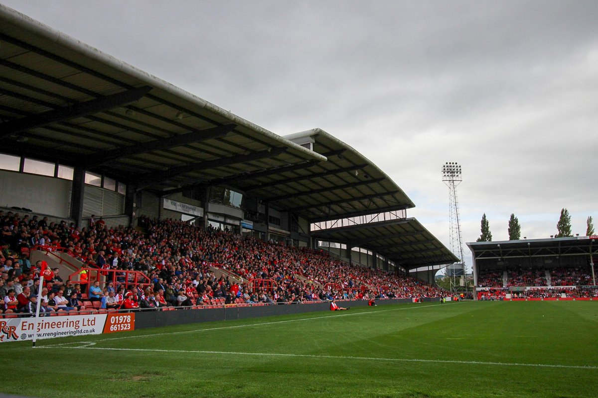 Wrexham_AFC's tweet image. 𝙀𝙞𝙣 𝘾𝙖𝙧𝙩𝙧𝙚𝙛 / 𝙊𝙪𝙧 𝙃𝙤𝙢𝙚

🔴⚪️ #WxmAFC