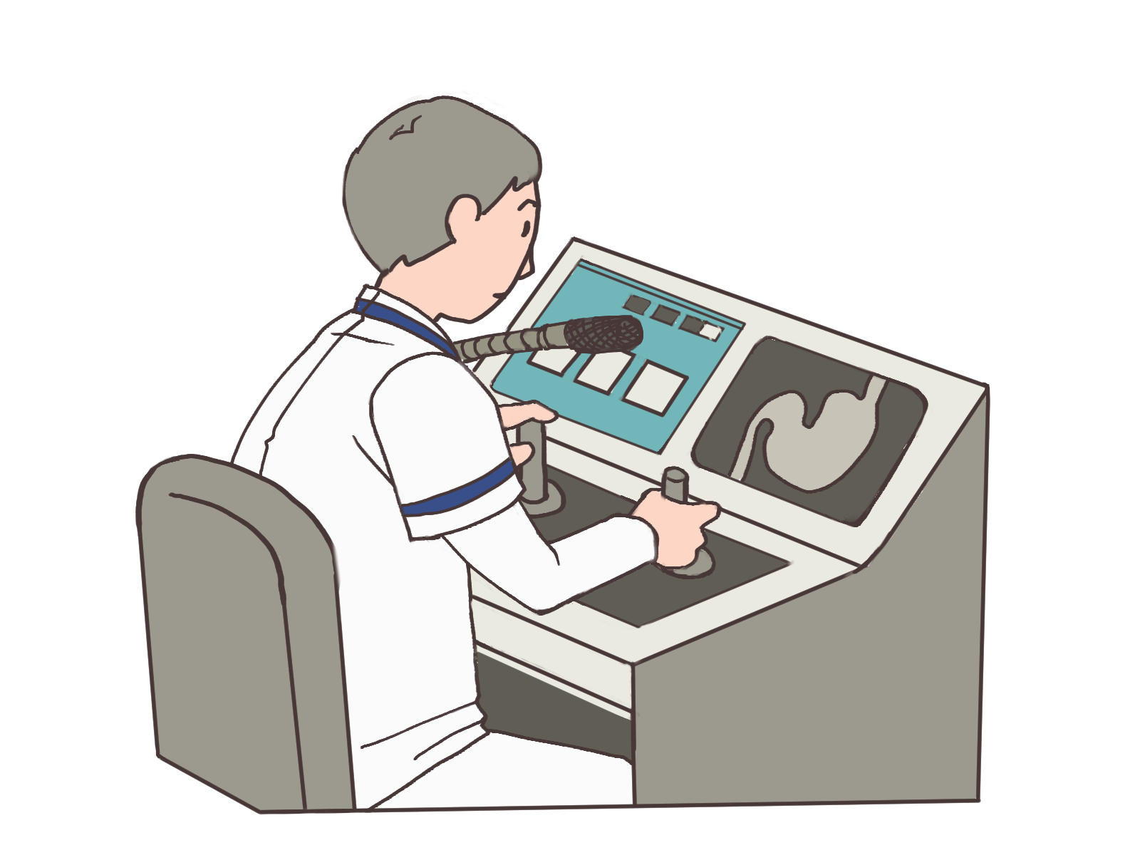 なかむらいくえ 職場で描いたポンチ絵 もったいないからイラストacにも載せておこうかと イラスト イラストac 胃レントゲン検査 胃バリウム検査 消化管造影剤検査 診療放射線技師 T Co Jytfkwjzqh Twitter