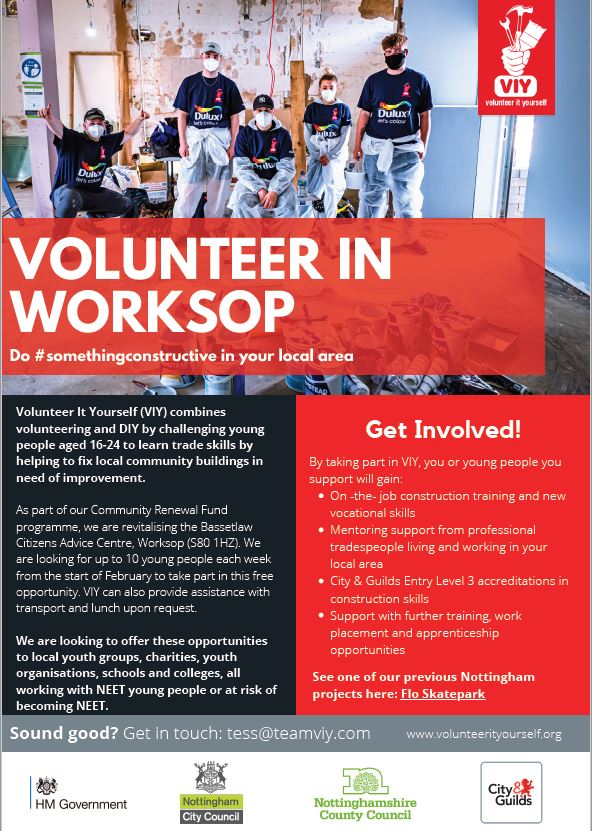 BCVSINVOLVE's tweet photo. Local volunteering opportunity for 16-24yr olds https://t.co/YcNobg2xvd