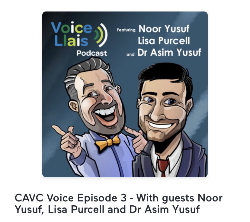 voicecavc's tweet photo. After 2 years - our Podcast special with author Noor Yusuf is now available! 

Recording just before the first lockdown - be inspired by Noor’s story! With guest contributions from Asim Yusuf, @Mr_ALNCo &amp; @lisa3purcell - talking all things #Wellbeing 🙌🏽

▶️https://t.co/kisDm8nLtc https://t.co/etMi9iFsgE