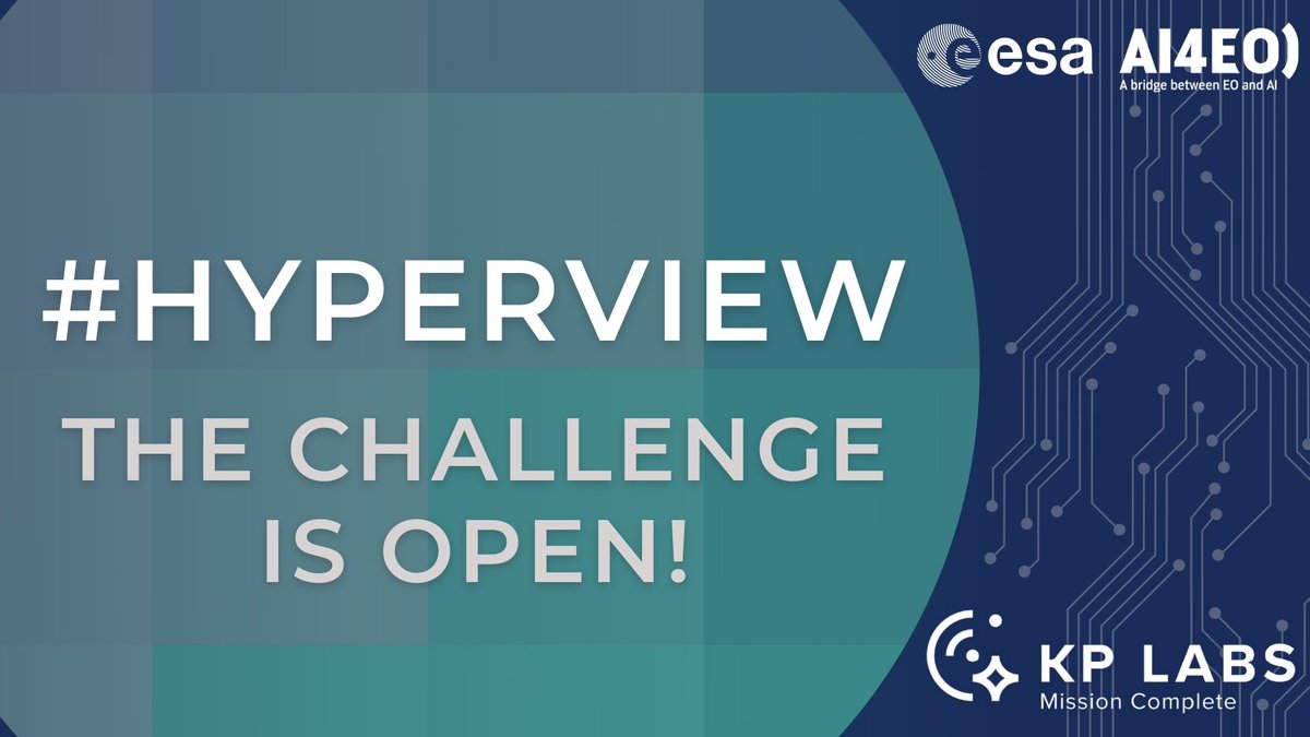 Ai4Eo's tweet image. The #HYPERVIEW challenge if officially open! Organized by @labs_kp, supported by @esa #philab, the goal of this challenge is to estimate soil parameters using #hyperspectral data 🛰️. Let's bring #AI and #EO closer together!
You can join the challenge here: bit.ly/3slDTXS