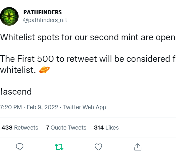 Jungood1's tweet photo. @pathfinders_nft 436 https://t.co/GLkCz69K73